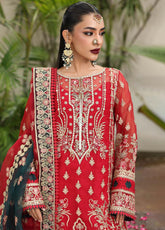Saiyara By Imrozia Embroidered Organza 3 Piece Unstitched Suit IM25SLF D-I-231 SAROSH